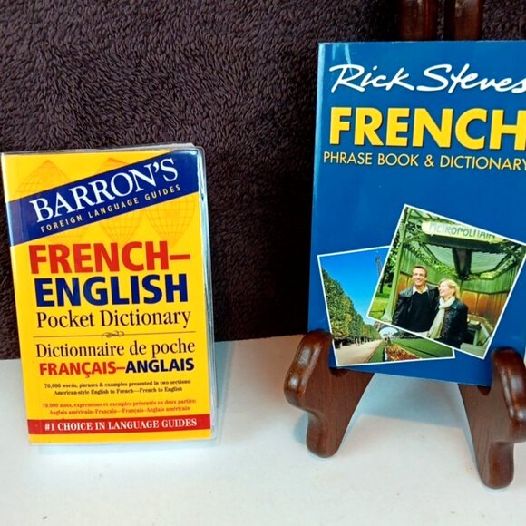 Other - French-English Pocket Dictionary & Rick Steves French Phrases Both BooksLike New
